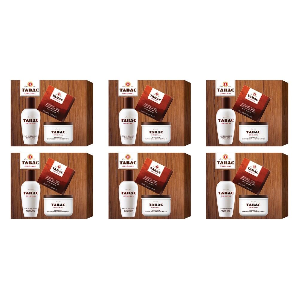 Tabac 100ml EDC Tiegel 3 Piece Set Pack of 6
