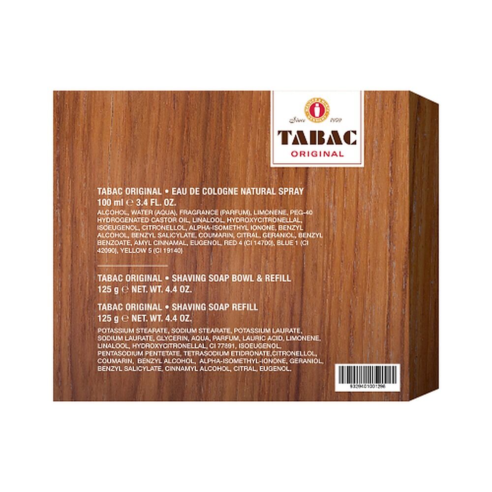 Tabac 100ml EDC Tiegel 3 Piece Set