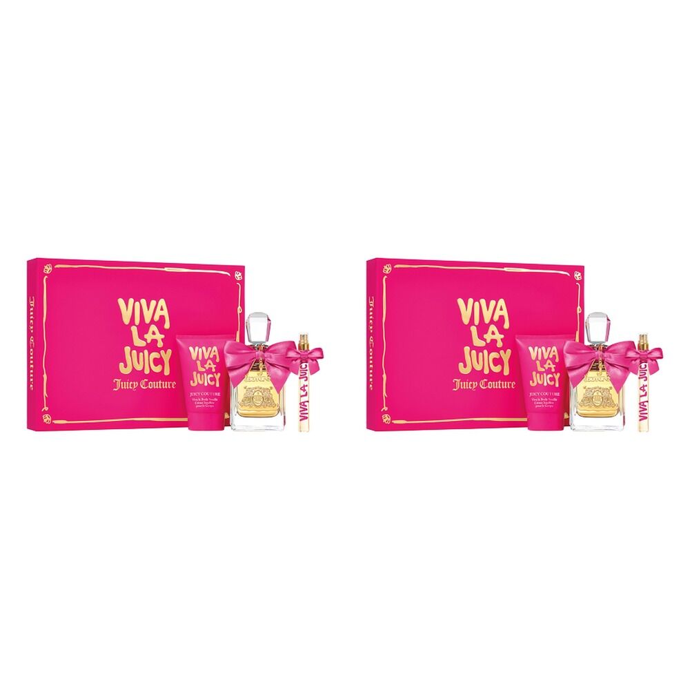 Juicy Couture Viva La Juicy 3 Piece Set 100mL Pack of 2