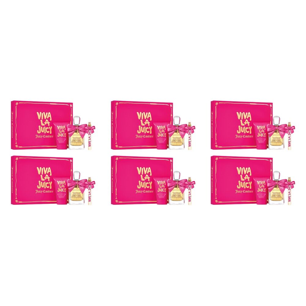 Juicy Couture Viva La Juicy 3 Piece Set 100mL Pack of 6