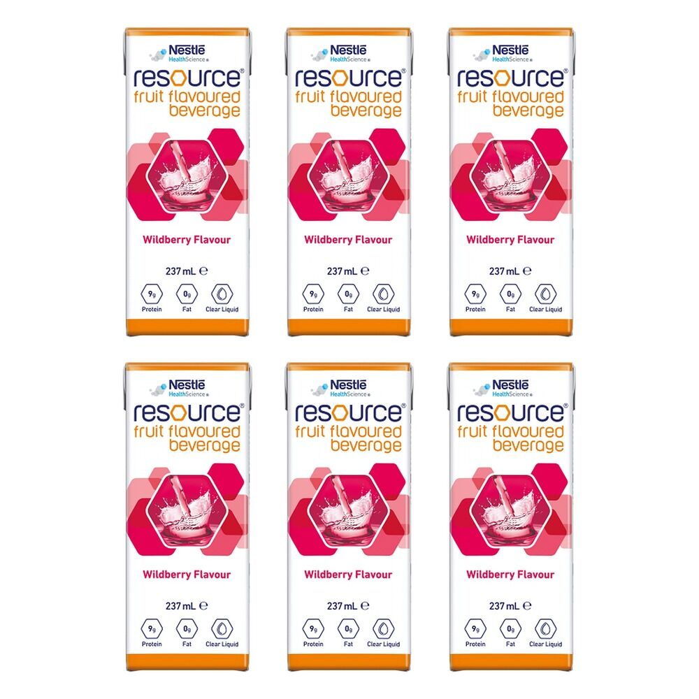 Resource Fruit Beverage Wildberry 237mL Pack of 6