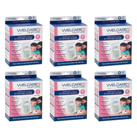 Welcare Nurture Breast Milk Storage Bags 30 Pack Bundle of 6