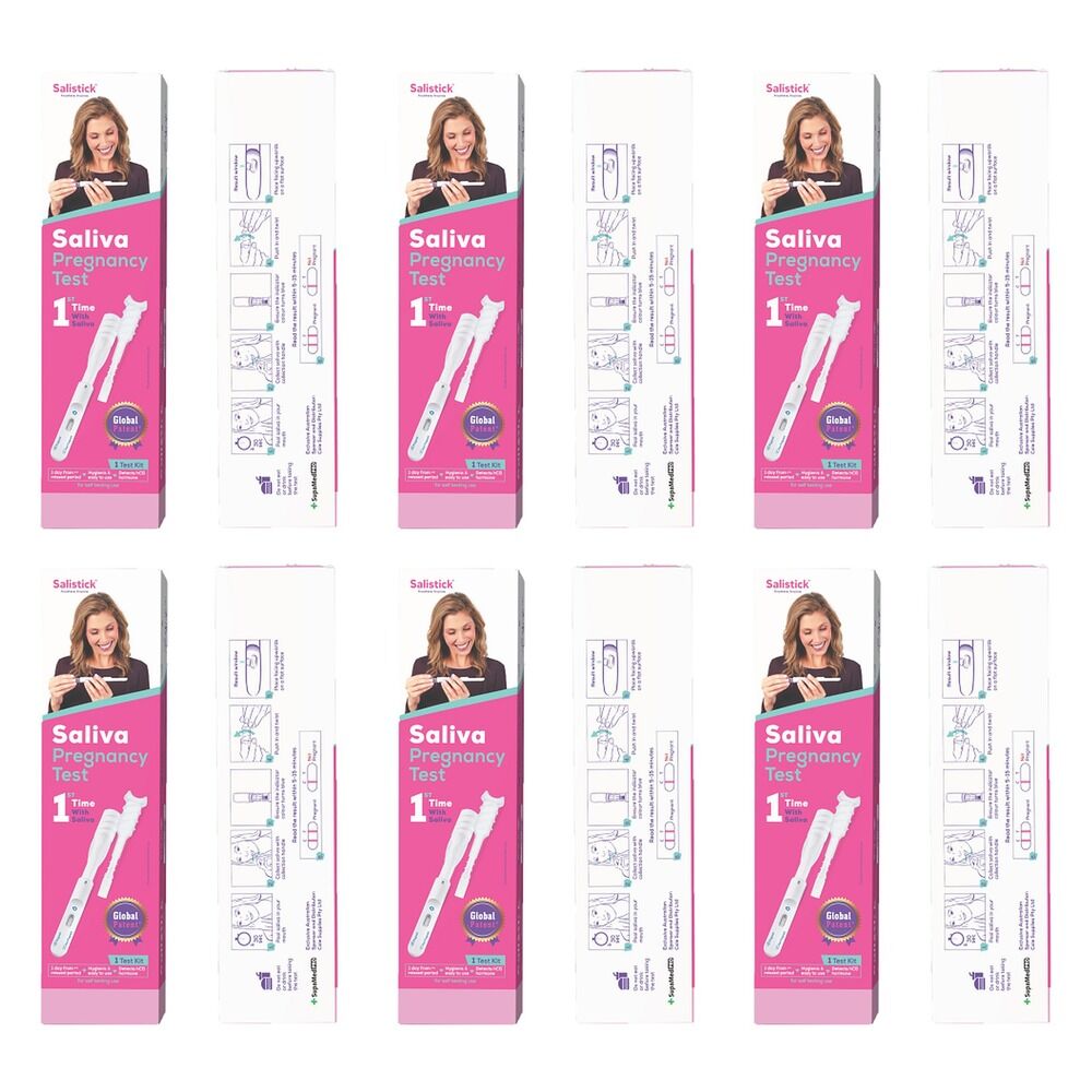 Salistick Saliva Pregnancy Test Pack of 6