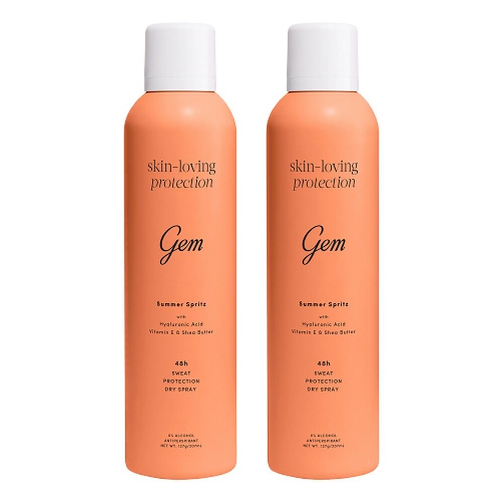 GEM Deodorant Antiperspirant Summer Spritz 207mL Pack of 2