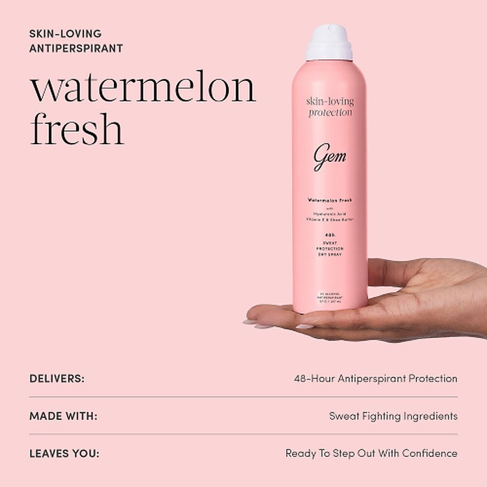 GEM Skin-Loving Deodorant Watermelon Fresh 207mL