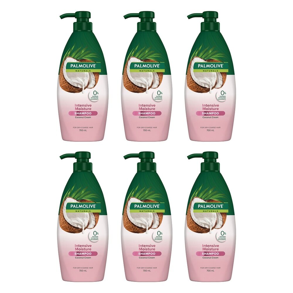Palmolive Naturals Intensive Moisture Shampoo 700mL Pack of 6