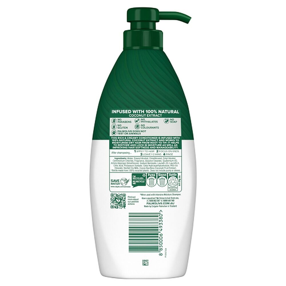 Palmolive Naturals Intensive Moisture Conditioner Coconut Cream 700mL x 4