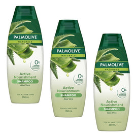 Palmolive Naturals Nourishment Active Shampoo 350mL Pack of 3