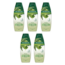 Palmolive Naturals Nourishment Active Shampoo 350mL Pack of 5
