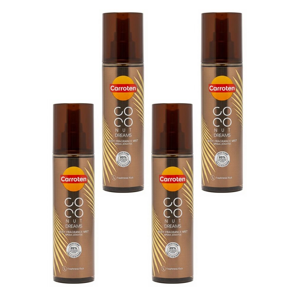 Carroten Everyday Moisturising Suncare Milk SPF 50+ 200mL Pack of 4