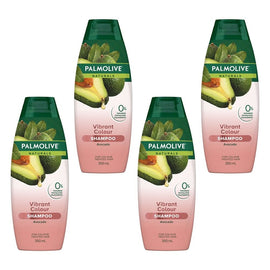 Palmolive Naturals Vibrant Colour Shampoo 350mL Pack of 4
