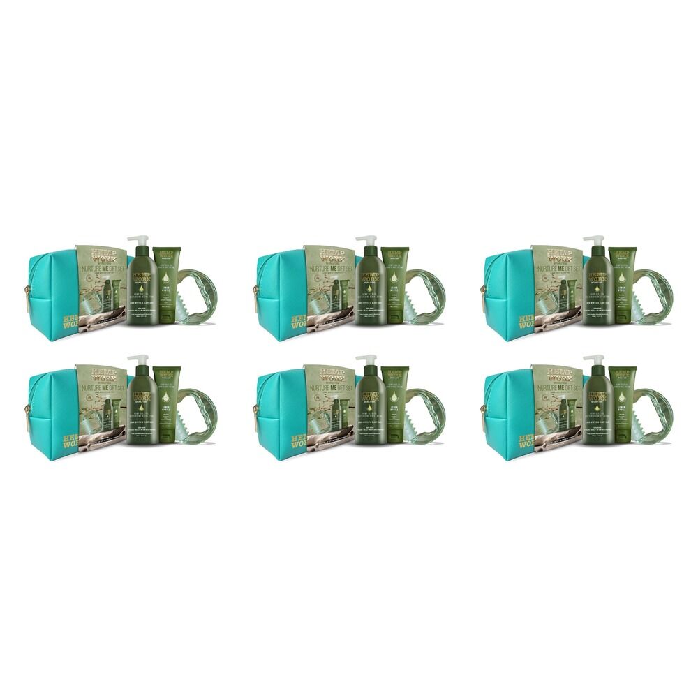 Hemp Worx Nurture Me Lemon Myrtle Gift Set Pack of 6