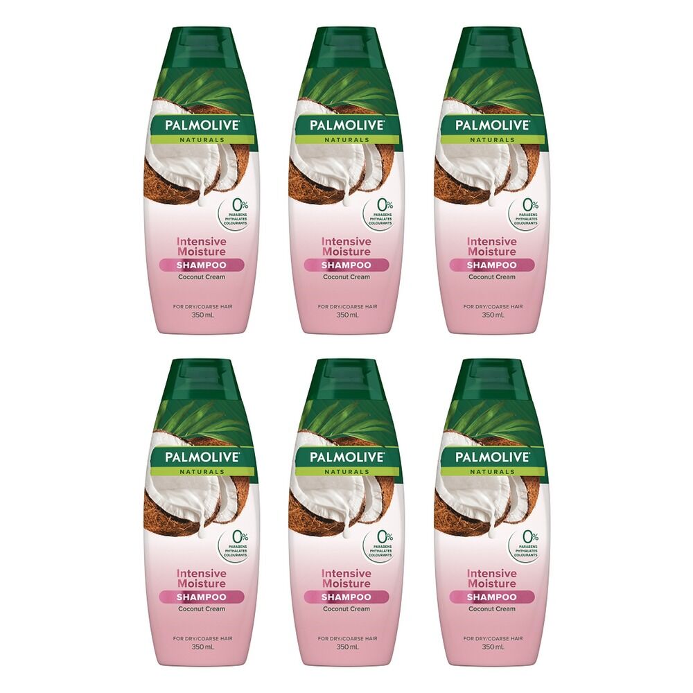Palmolive Naturals Intensive Moisture Shampoo 350mL Pack of 6