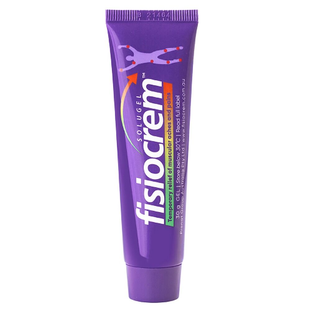 Fisiocrem Solugel Muscle Pain Relief Gel 30g
