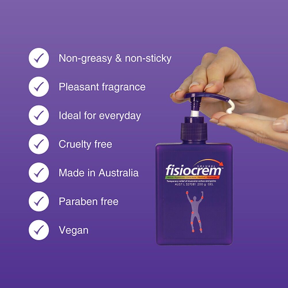 Fisiocrem Solugel Pain Relief Gel 200g