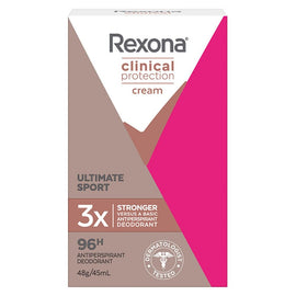 Rexona Clinical Protection Cream Ultimate Sport Antiperspirant Deodorant 45mL