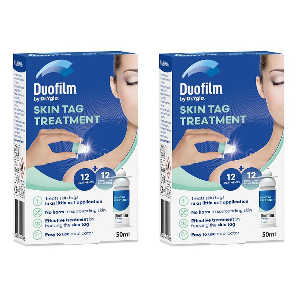 Duofilm by Dr. Yglo Skin Tag Treatment 50mL Pack of 2