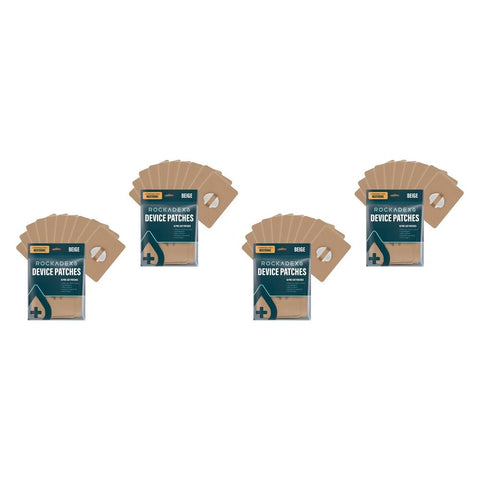 Rockadex Medtronic Patches Beige 10 Pack Bundle of 4