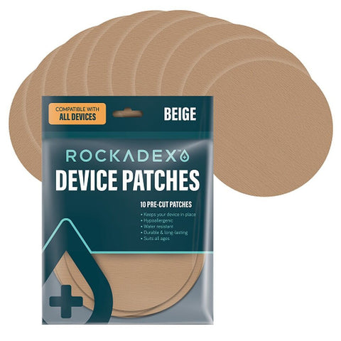 Rockadex Universal Patches Beige 10 Pack