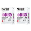 Nordia Collagen + Vitamin C Unflavoured Powder 14 x 2g Sachets Pack of 2