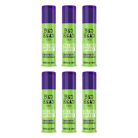 Tigi Bed Head Curls Rock Amplifier Mega Shaping Cream 100mL Pack of 6