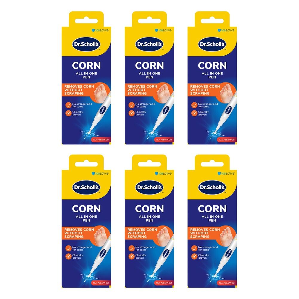 Scholl Corn All-In-One Pen Pack of 6