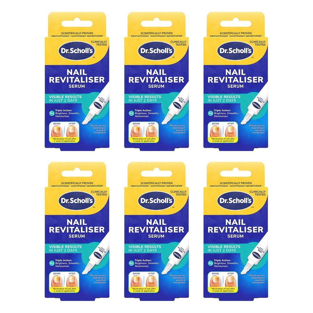 Scholl Nail Revitaliser Serum Pack of 6