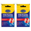 Scholl Open Blister Cuts & Grazes Plaster 6 Pack Bundle of 2