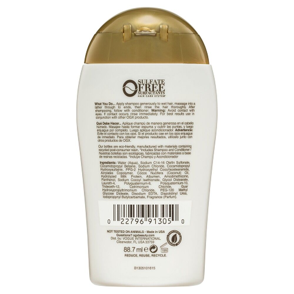 OGX Nourishing+ Coconut Milk Shampoo for Dry Hair 88.7mL