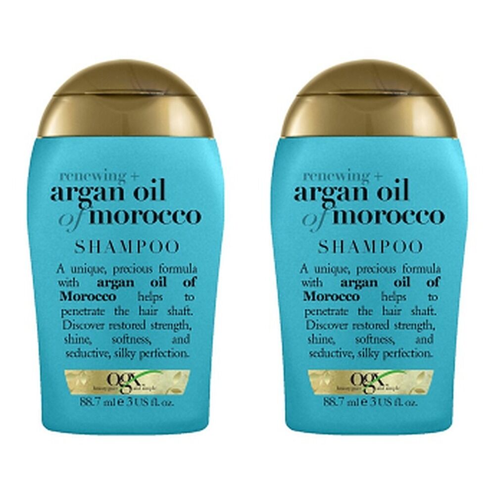 OGX Renewing+ Argan Oil of Morocco Shampoo for Dry & Damaged Hair Pack of 2
