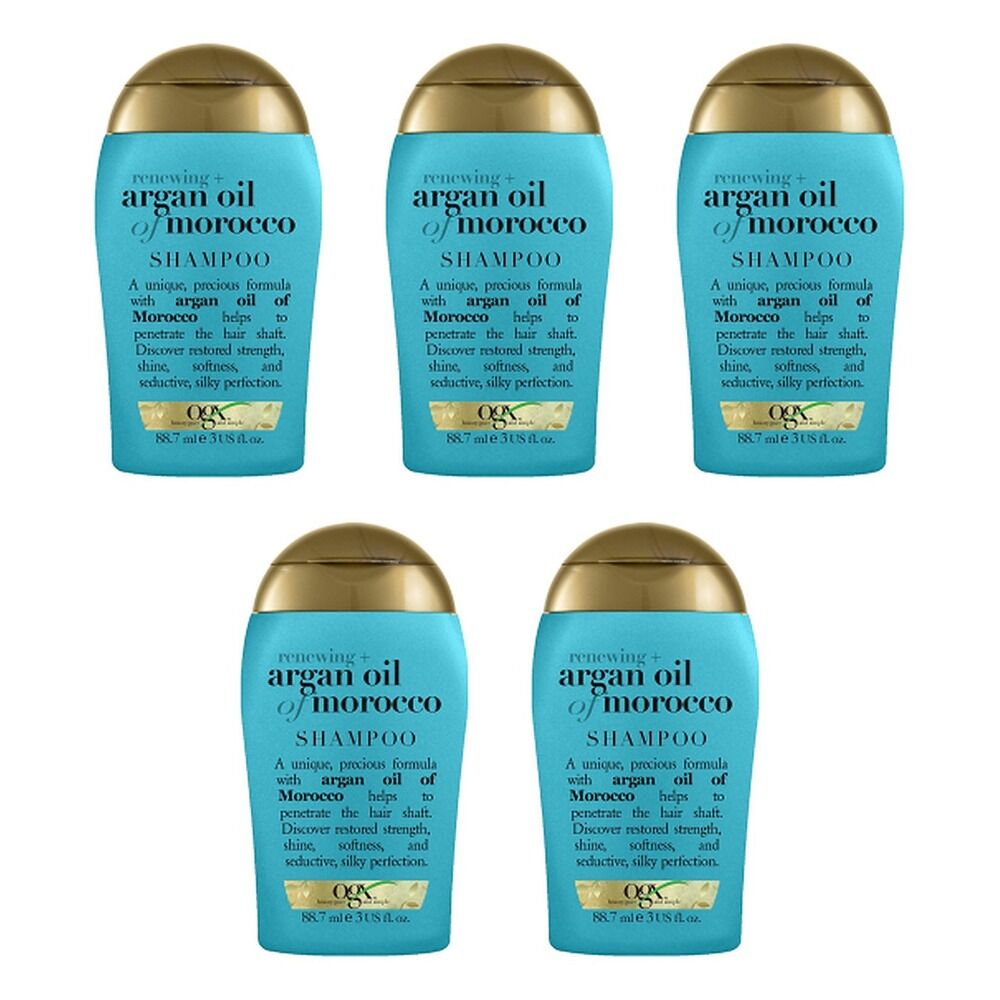 OGX Renewing+ Argan Oil of Morocco Shampoo for Dry & Damaged Hair Pack of 5