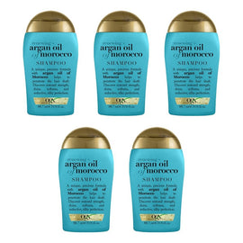 OGX Renewing+ Argan Oil of Morocco Shampoo for Dry & Damaged Hair Pack of 5