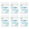WaterWipes On The Go Sensitive Wipes 10 Pack x 10 Bundle of 6