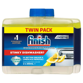 Finish Dishwasher Deep Cleaner Twin Pack Lemon 2 Pack x 250mL