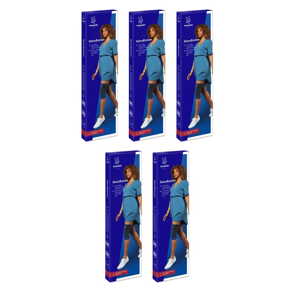 Thuasne Genuextreme Knee Support Brace Size 1 Pack of 5