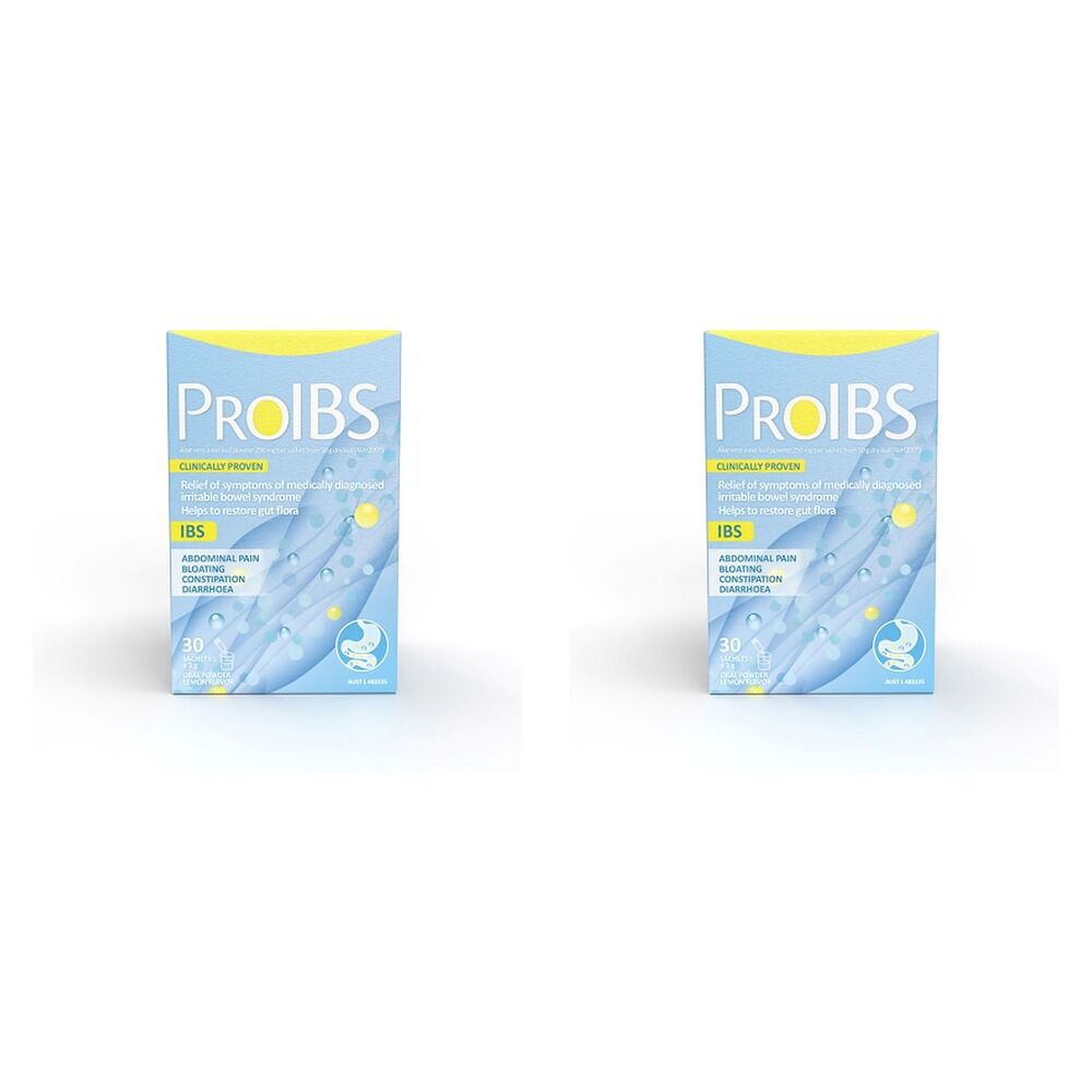 Travelan Proibs Gut Health Sachets 30 Pack Bundle of 2