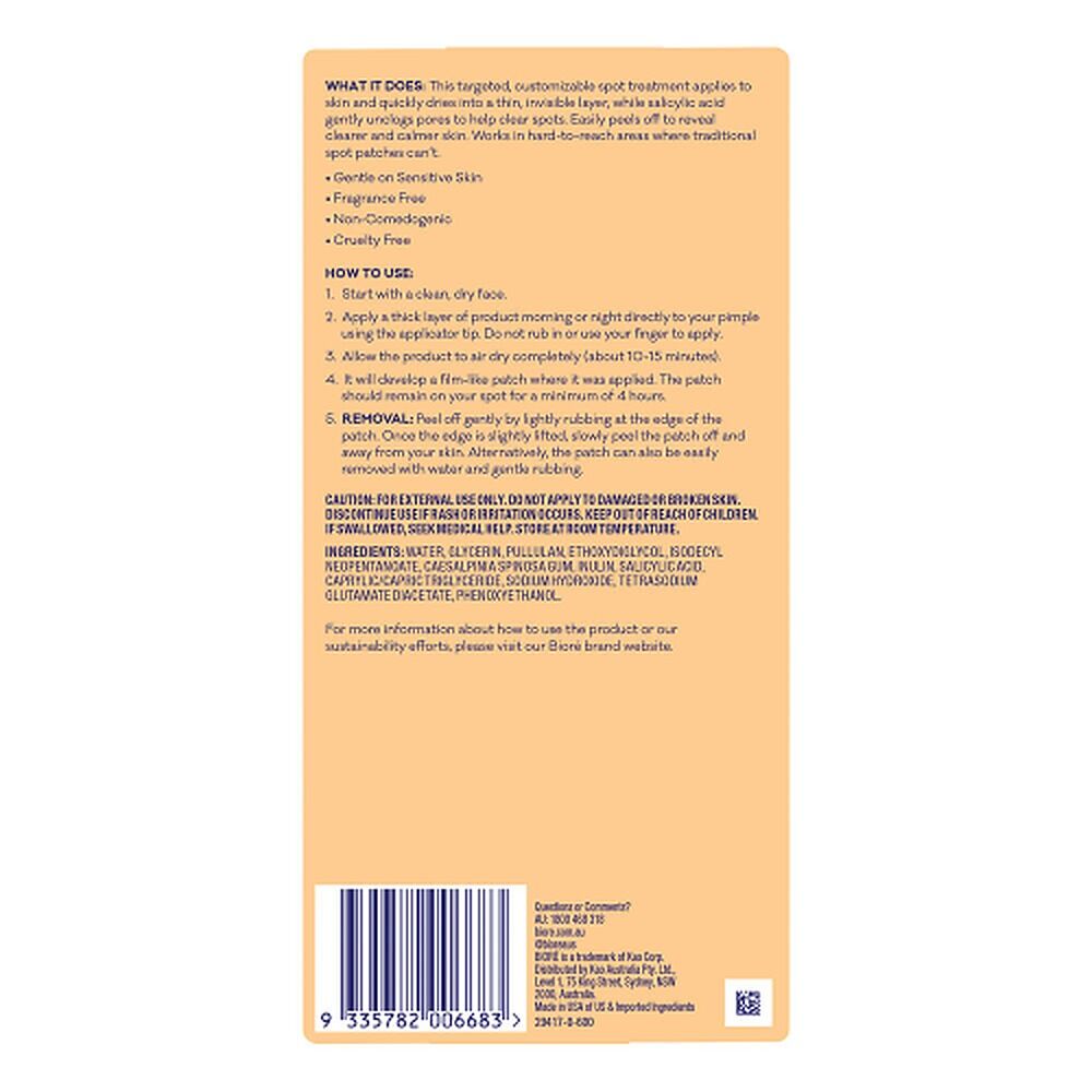 Biore Paint & Peel Liquid Pimple Patch 15g