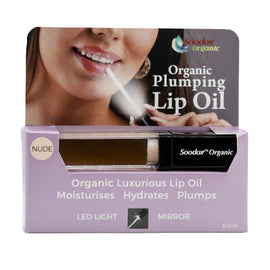 SOODOX Plumping Lip Oil Nude 6.5mL