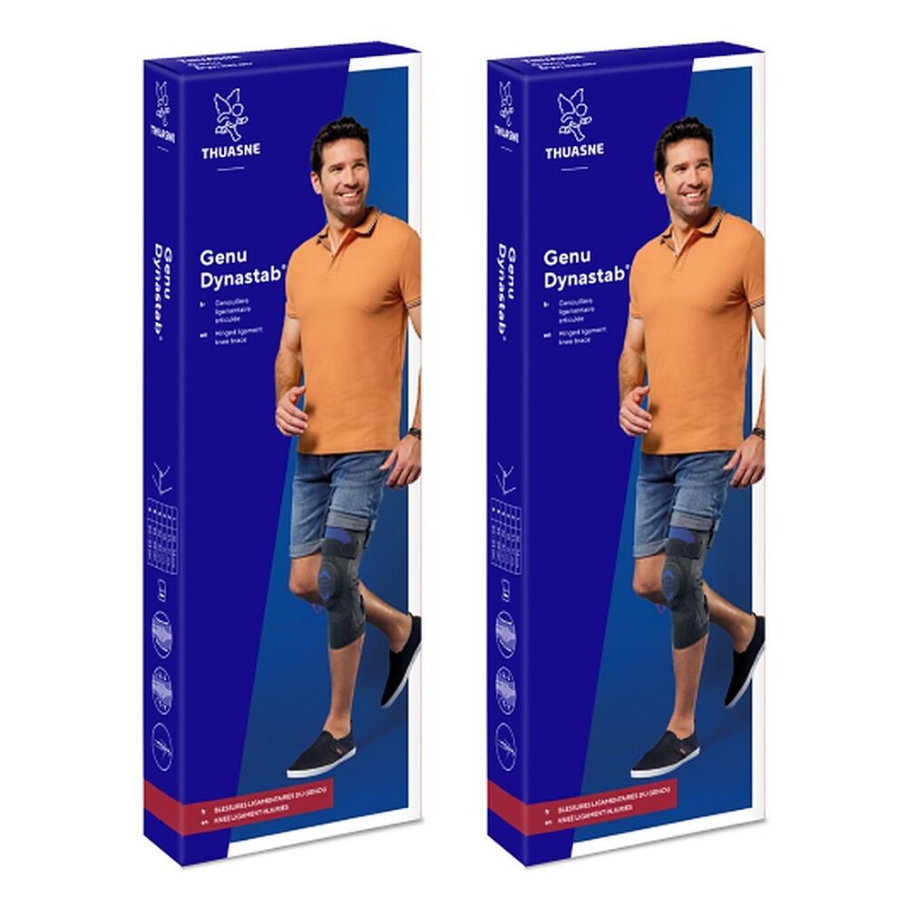 Thuasne Genu Dynastab Knee Size 2 Pack of 2