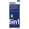 TouchBio 5-in-1 RSV, ADV, Flu A/B & COVID-19 Rapid Antigen Test 3 Tests