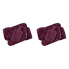 Body Warmers Luxe Body Wrap Hot Water Bottle & Cover Maroon or Pack of 2
