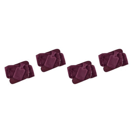 Body Warmers Luxe Body Wrap Hot Water Bottle & Cover Maroon or Pack of 4