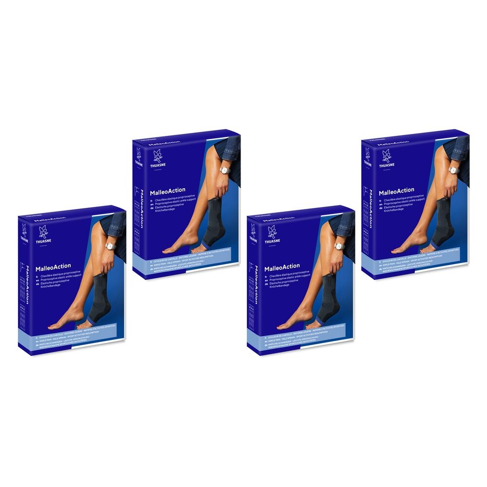 Thuasne Malleoaction Ankle Support Size 2 Pack of 4