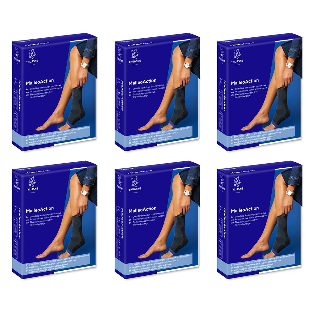 Thuasne Malleoaction Ankle Support Size 2 Pack of 6