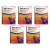 Inflamax Back Pain Heat Patches XL 2 Pack Bundle of 5