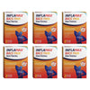 Inflamax Back Pain Heat Patches XL 2 Pack Bundle of 6