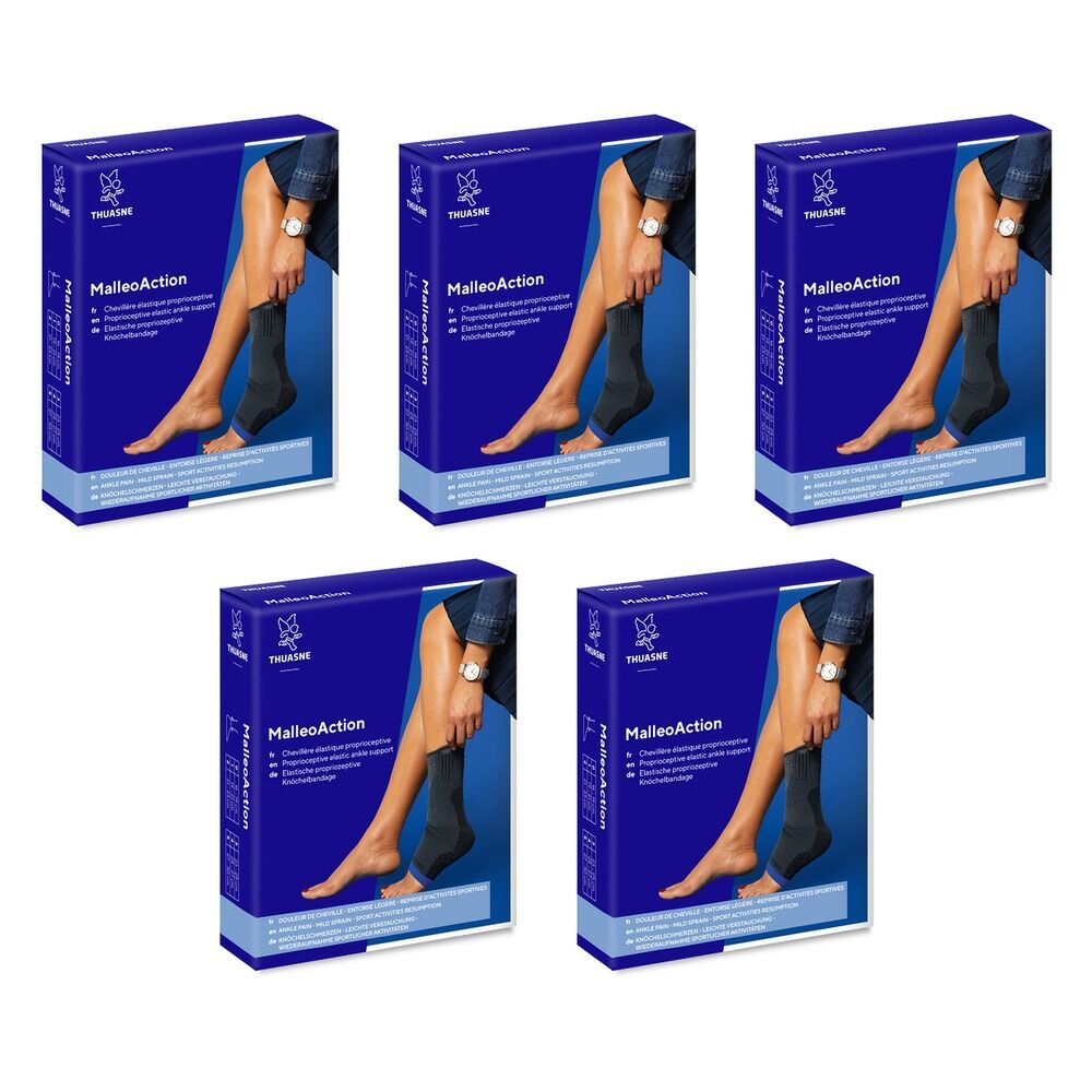 Thuasne Malleoaction Ankle Support Size 4 Pack of 5