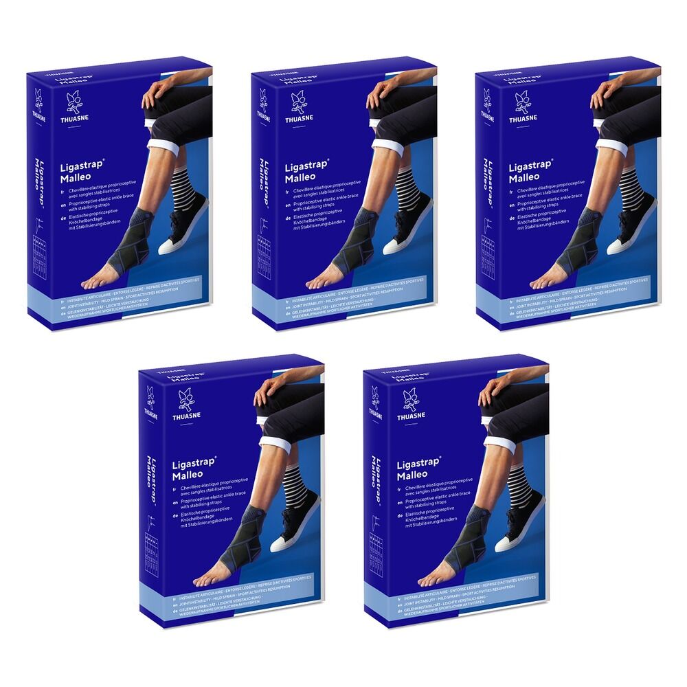 Thuasne Ligastrap Malleo Ankle Support Size 4 Pack of 5