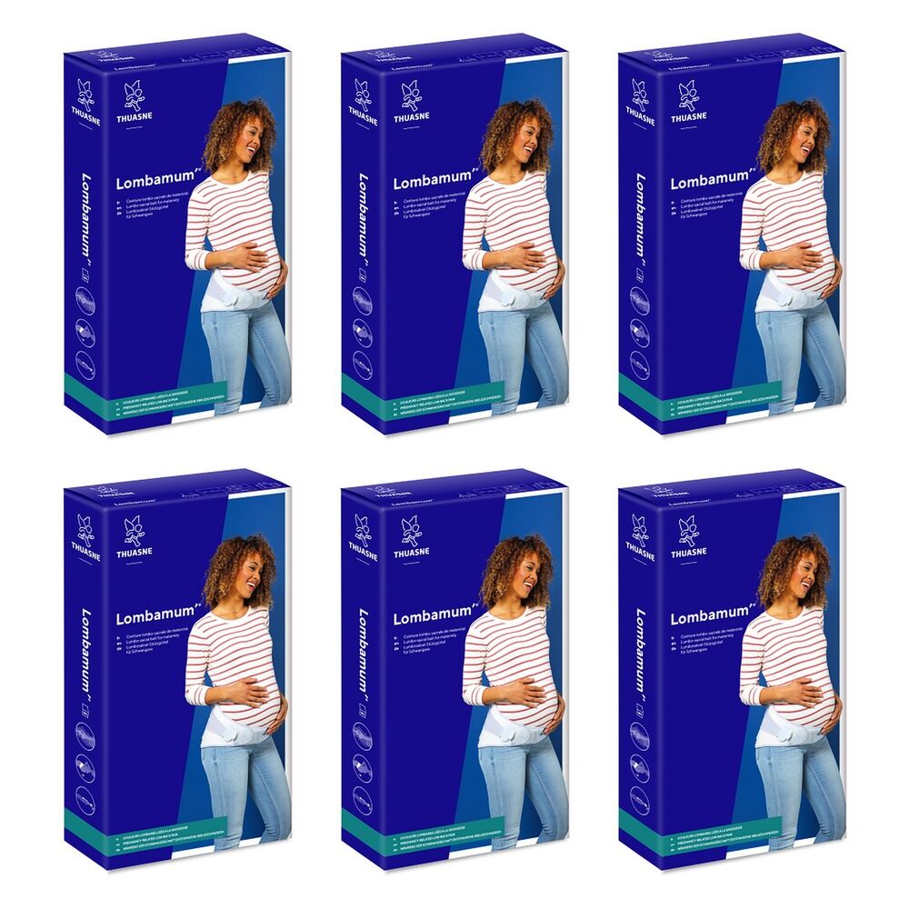 Thuasne Lombamum Back Support Belt Pack of 6