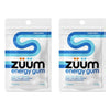 Zuum Energy Gum Cool Mint 10 Pieces x 16 Bundle of 2